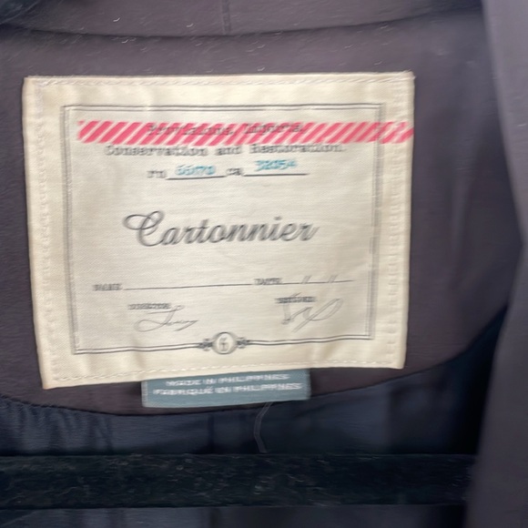 Green velvet Anthropologie blazer - Picture 4 of 7